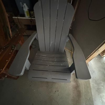 Sale Photo Thumbnail #217: Includes a durable Keder plastic chair, and a custom designed chair made from water skis.
