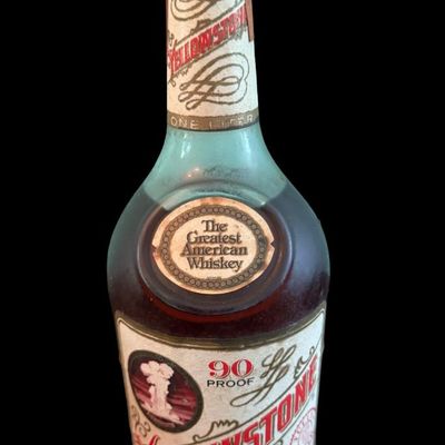 Sale Photo Thumbnail #220: Includes a Crown Royal bottle, a Lolea white sangria bottle, and a Yellowstone Kentucky straight bourbon bottle. Total of three collector bottles.
