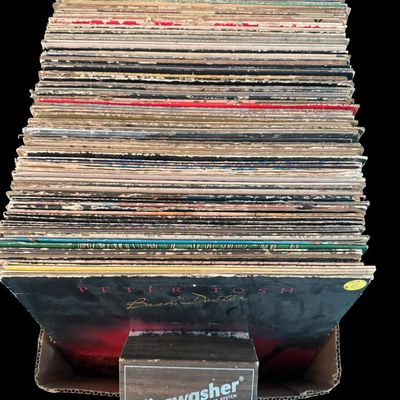 Sale Photo Thumbnail #271: Includes Elvis, The Animals, The Monkees, CCR, Vanilla Fudge, War, Bob Marley, Cheech and Chong, and more. Total of 70+ pieces. There is age related wear. Not tested.