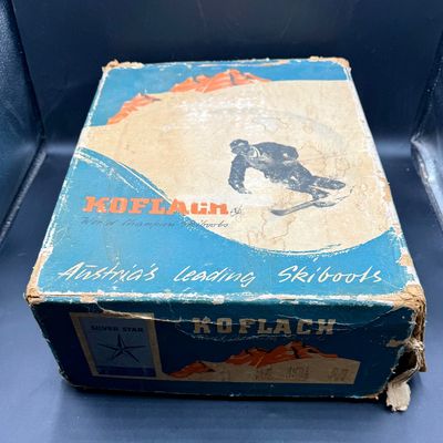 Sale Photo Thumbnail #508: Mens Size 10 1/2. Leather construction, never worn.  Good, clean condition. In original cardboard box. Great collectible or decor items.