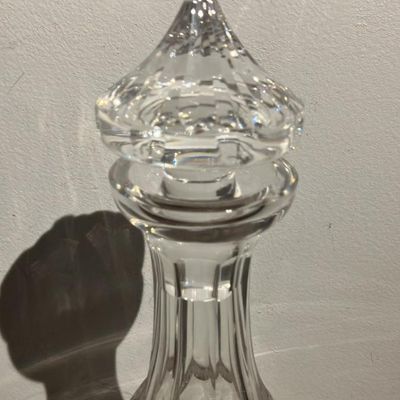 Vintage Waterford Crystal Kildare Decanter with Faceted Stopper