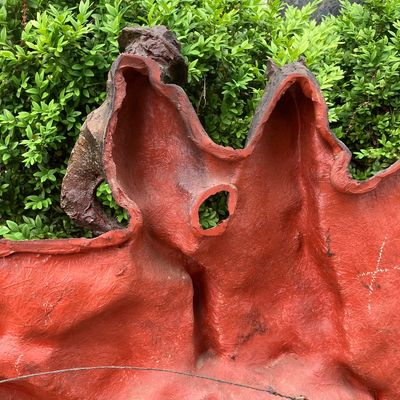 c.1964 J. Segura 3D Fiberglass Wall Sculpture Signed