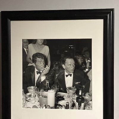 Large Dean Martin & Frank Sinatra Photo 1961 - Archival Silver Gelatin Print with COA