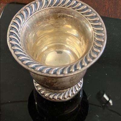 Vintage National Sterling Silver Toothpick Holder Urn Vase H1656