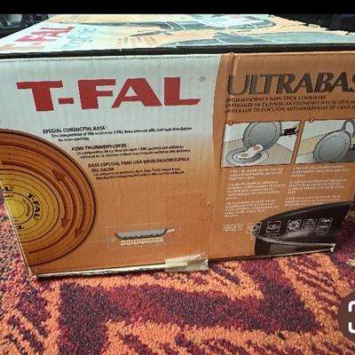 Vintage T-fal Ultrabase Non-Stick Cookware Set - Original Box, Excellent Unused Condition