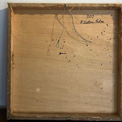 John Gwinn Original Acrylic Abstract - 'Electric Pulse'
