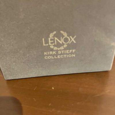 Vintage Lenox Kirk Stieff Collection Wedding Promises Interlocking Heart Silver-Plated Champagne Goblets Pair w/ Original Box