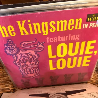 Sale Photo Thumbnail #469: The Kingsmen In Person featuring Louie Louie LP