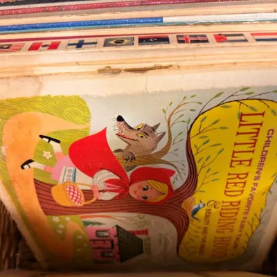 Sale Photo Thumbnail #484: Little Red Riding Hood children's fairy tale LP