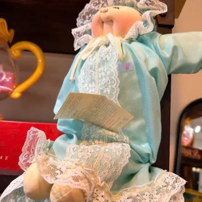 Sale Photo Thumbnail #563: Cabbage Patch Kids doll in blue lace gown