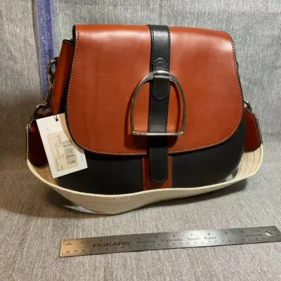 Rebecca Ray Black Chestnut Saddle Bag