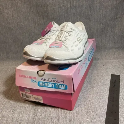 Sketchers Flex White US 7