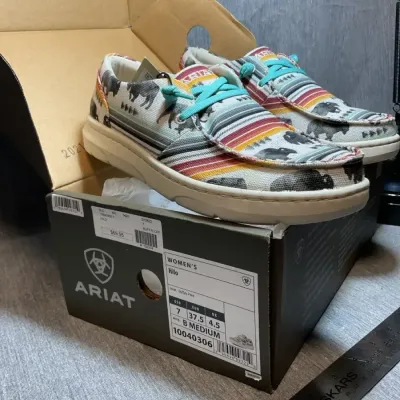 Ariat US  7 Hilo Buffalo Print