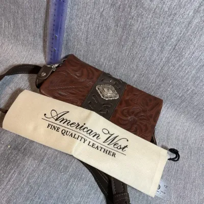 American Was Fine, Quality Leather Satchel