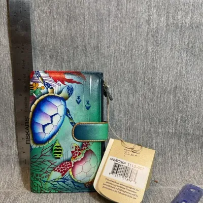  Handpainted Anuschka Wallet