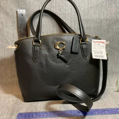 Coach Black Remi Purse