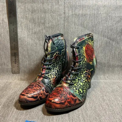 Springstep US 7 Multicolored Booties 