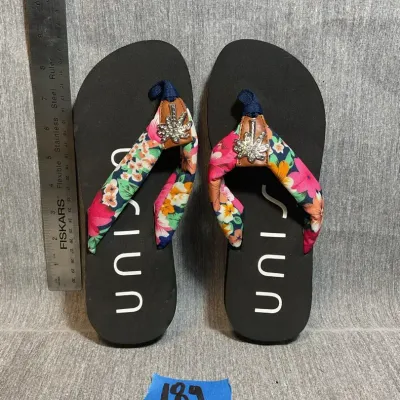 Floral Print Sandals 6/7
