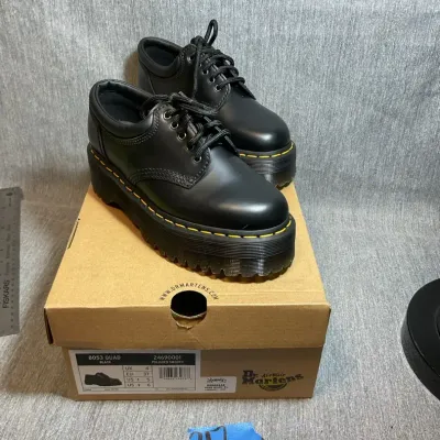 Dr. Martens Womens US 6 Platform Boots 
