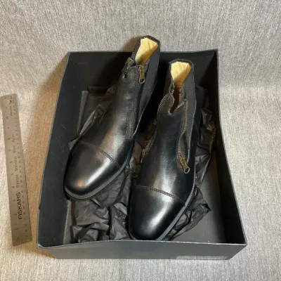 Tucci Size 38 Black Boots