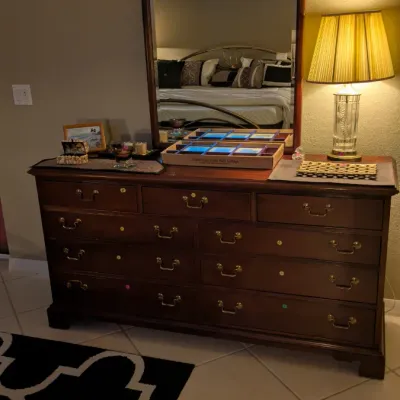 Sale Photo Thumbnail #16: THOMASVILLE 73" DRESSER