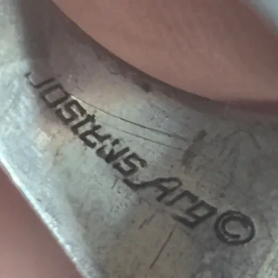 Sale Photo Thumbnail #30: Jostens Argentus  ~  1982 Cairo Durham, SC high school RING 
> sterling with palladium alloy 
> size :  11
excellent condition..............has original owner name inscribed inside