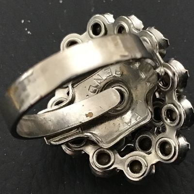 Vintage Blue AB Cocktail Ring