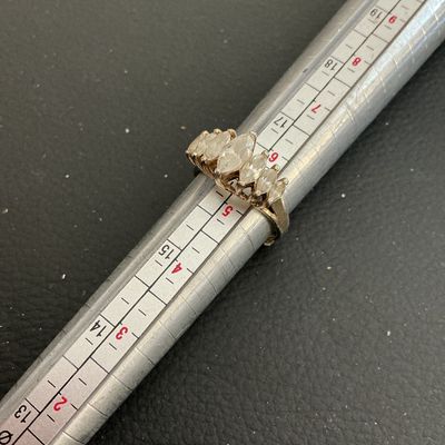 Sale Photo Thumbnail #75: Beautiful Gold Tone Fashion Cocktail Ring 
Please see attached pictures
