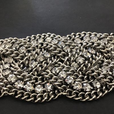 Stella and Dot Wide Rhinestone Bracelet