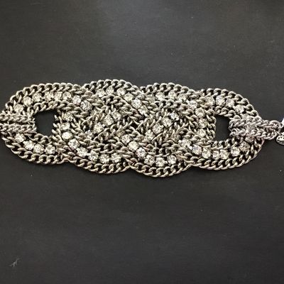 Stella and Dot Wide Rhinestone Bracelet
