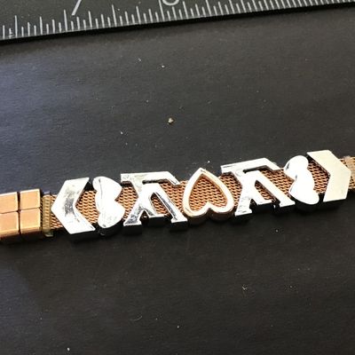 Copper Tone Fashion Bracelet