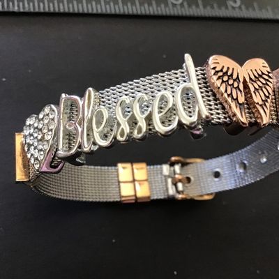Blessed Silver Mesh Bracelets
