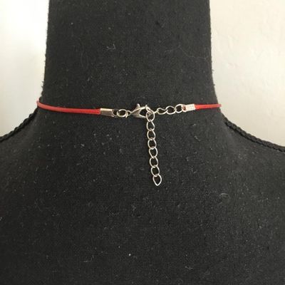 Beautiful glass pendant necklace