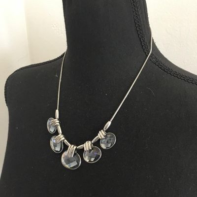 Beautiful, Silver-ton statement, necklace