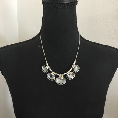 Beautiful, Silver-ton statement, necklace