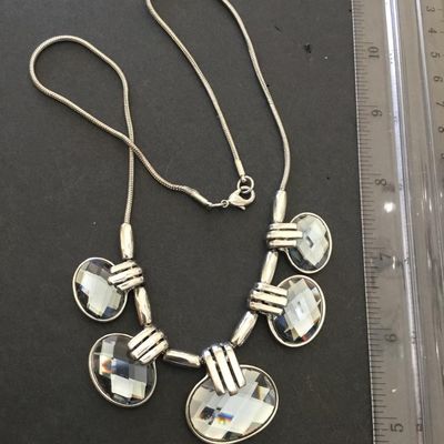 Beautiful, Silver-ton statement, necklace
