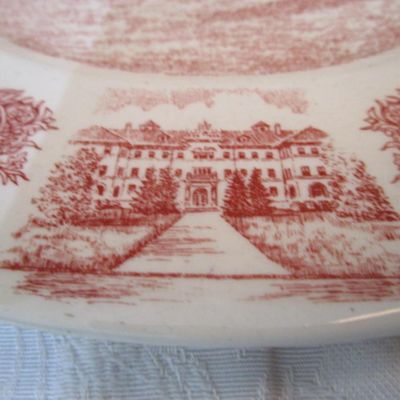 Sale Photo Thumbnail #121: One is Independence Hall 10" in diameter, one is New Jersey Teacher's College in Montclair 11" in diameter, see pictures