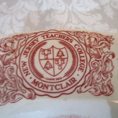 Sale Photo Thumbnail #119: One is Independence Hall 10" in diameter, one is New Jersey Teacher's College in Montclair 11" in diameter, see pictures