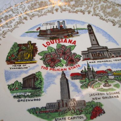 Sale Photo Thumbnail #126: Louisiana is 9-1/4" in diameter and Arkansas is 9-3/4" in diameter, see pictures