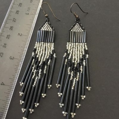 Vintage statement earrings