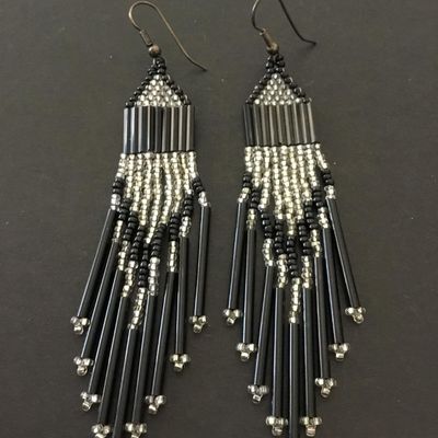 Vintage statement earrings