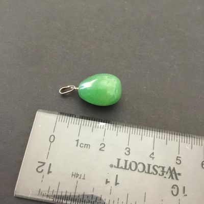 Vintage, jade gemstone pendant