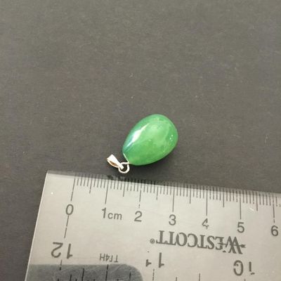 Vintage, jade gemstone pendant