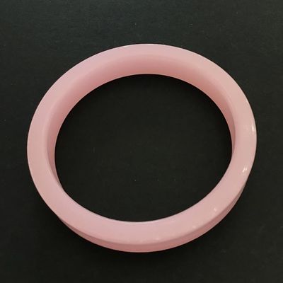 Acrylic pink bangle bracelet