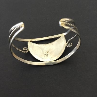 Vintage alpaca Mexico bracelet