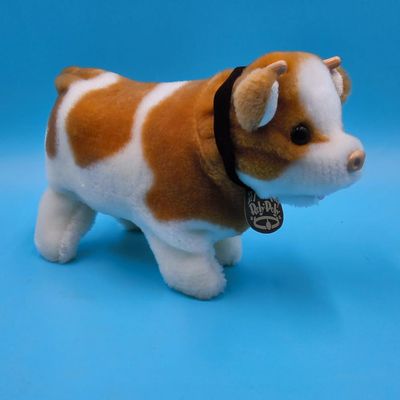 Roly-Poly Battery Operated "The Friendly Calf" Plush Toy with Original Box