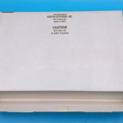 Boxed Christening Gown (Christening Pak) with Original Box — "...it must be LOVE" Label