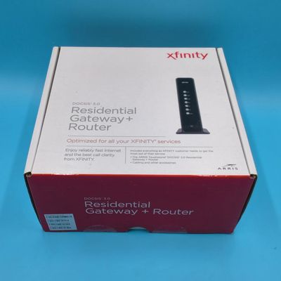 XFINITY / ARRIS DOCSIS 3.0 Residential Gateway + Router — boxed (opened)