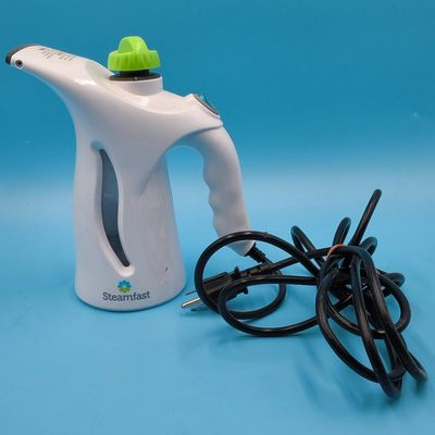 Steamfast SF-435 Compact Fabric Steamer (1) with Original Box — White Plastic