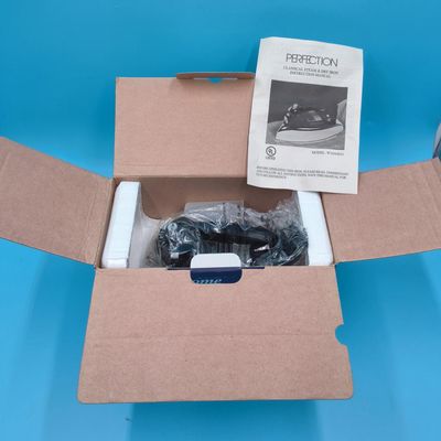 PERFECTION Deluxe Chrome Steam/Dry Iron — boxed (model W14A4631)